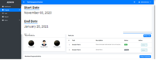 Judiciary — Task Management